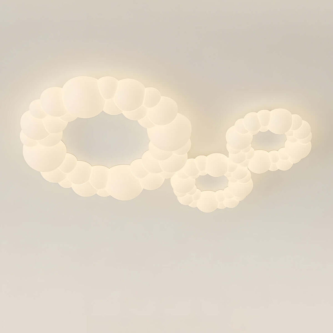 Lunov Ceiling Light - Nordic Minimalist Bubble Cloud Ceiling Light