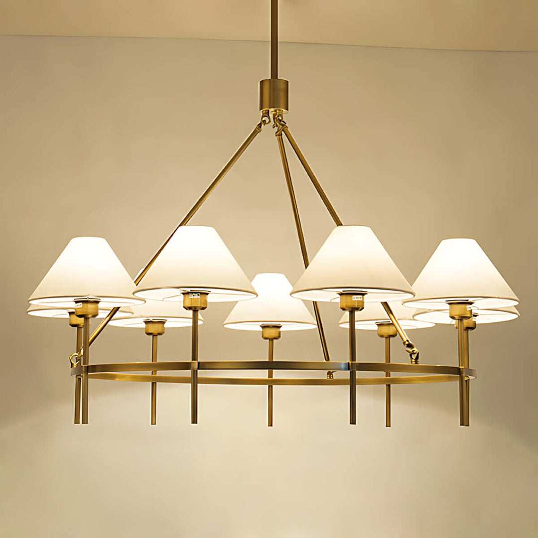Luntra Chandelier – Modern Minimalist Dining Chandelier Light