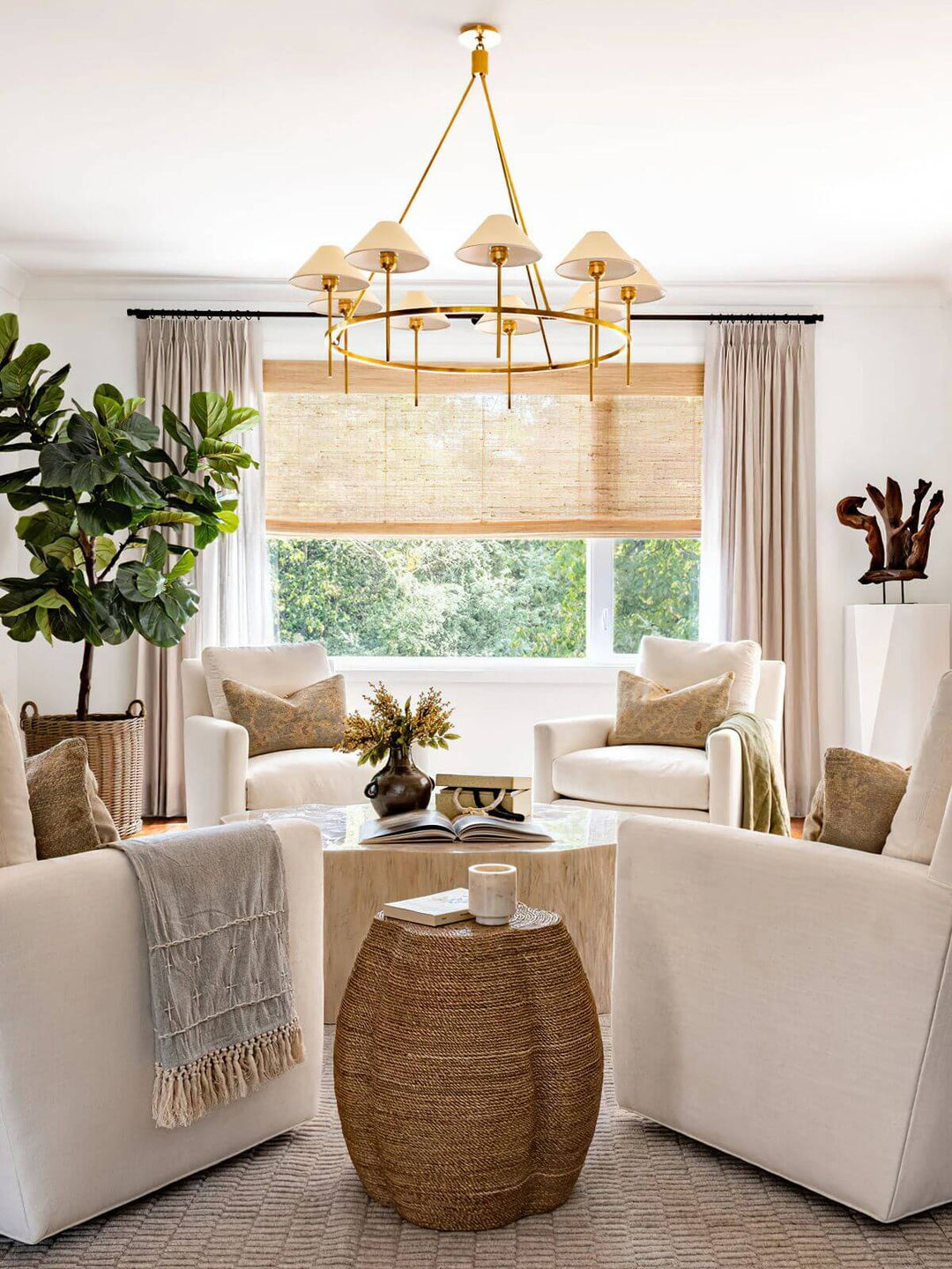 Luntra Chandelier – Modern Minimalist Dining Chandelier Light