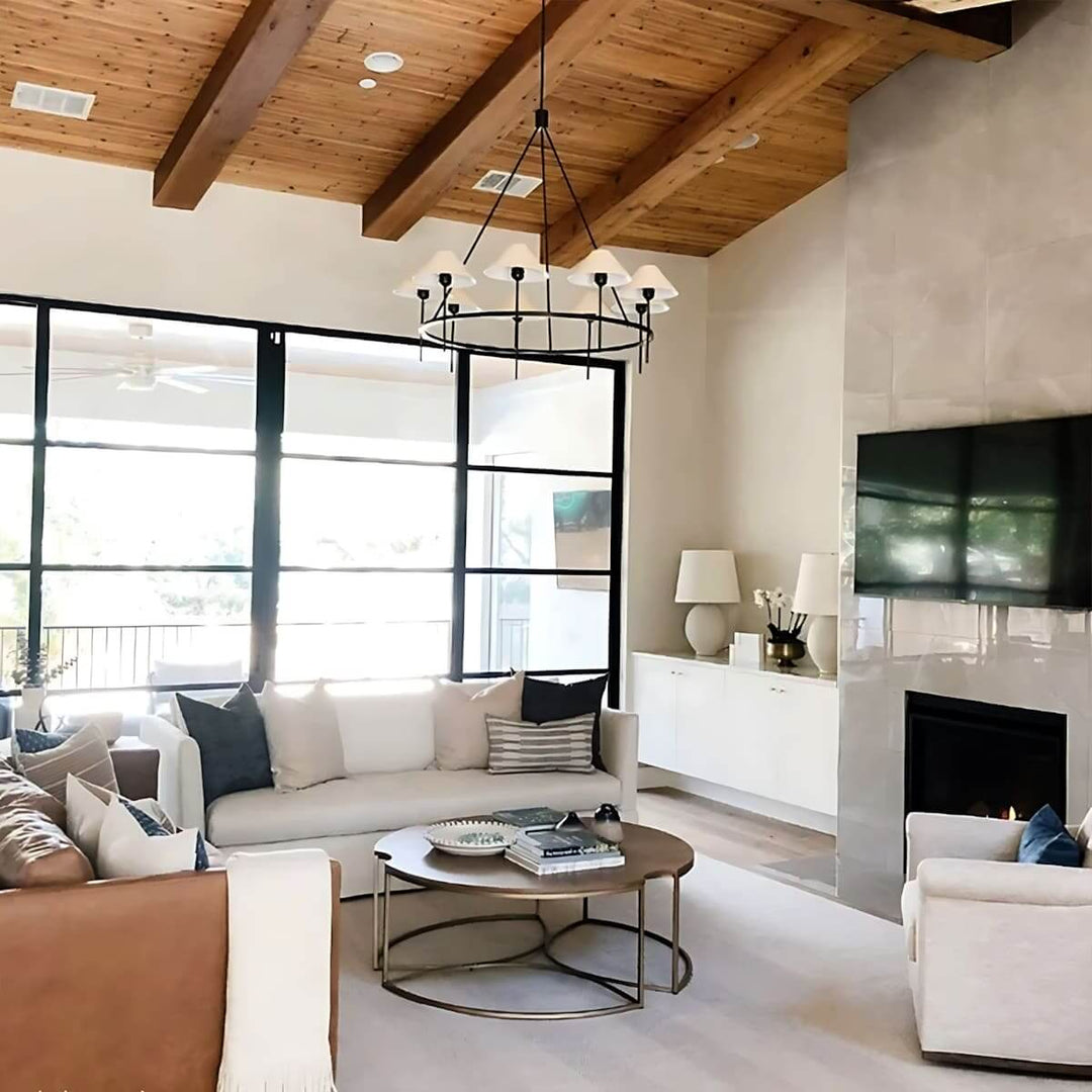 Luntra Chandelier – Modern Minimalist Dining Chandelier Light