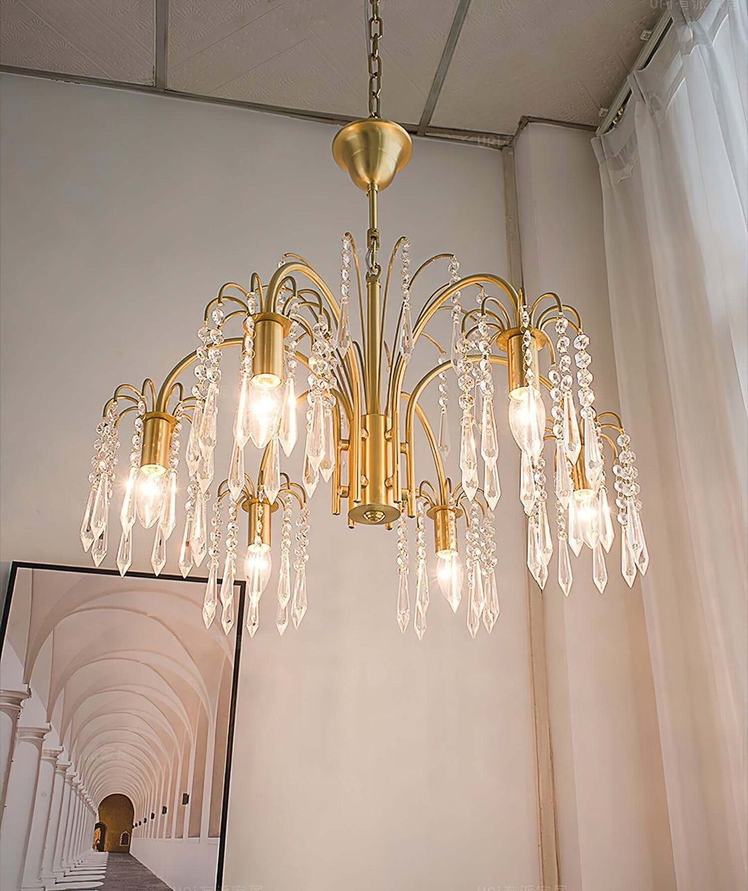 Lunva Chandelier – French Vintage Crystal Chandelier