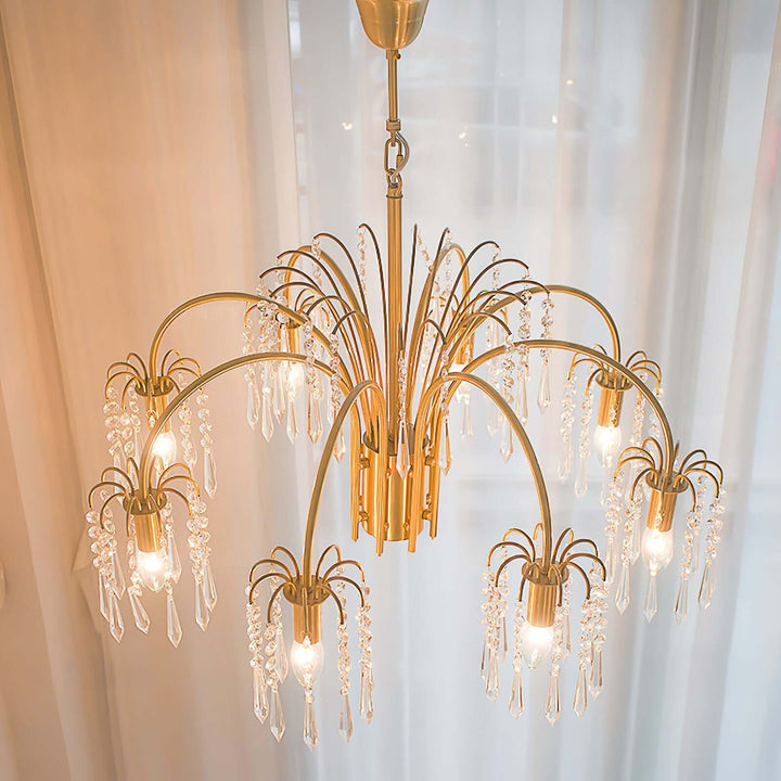Lunva Chandelier – French Vintage Crystal Chandelier