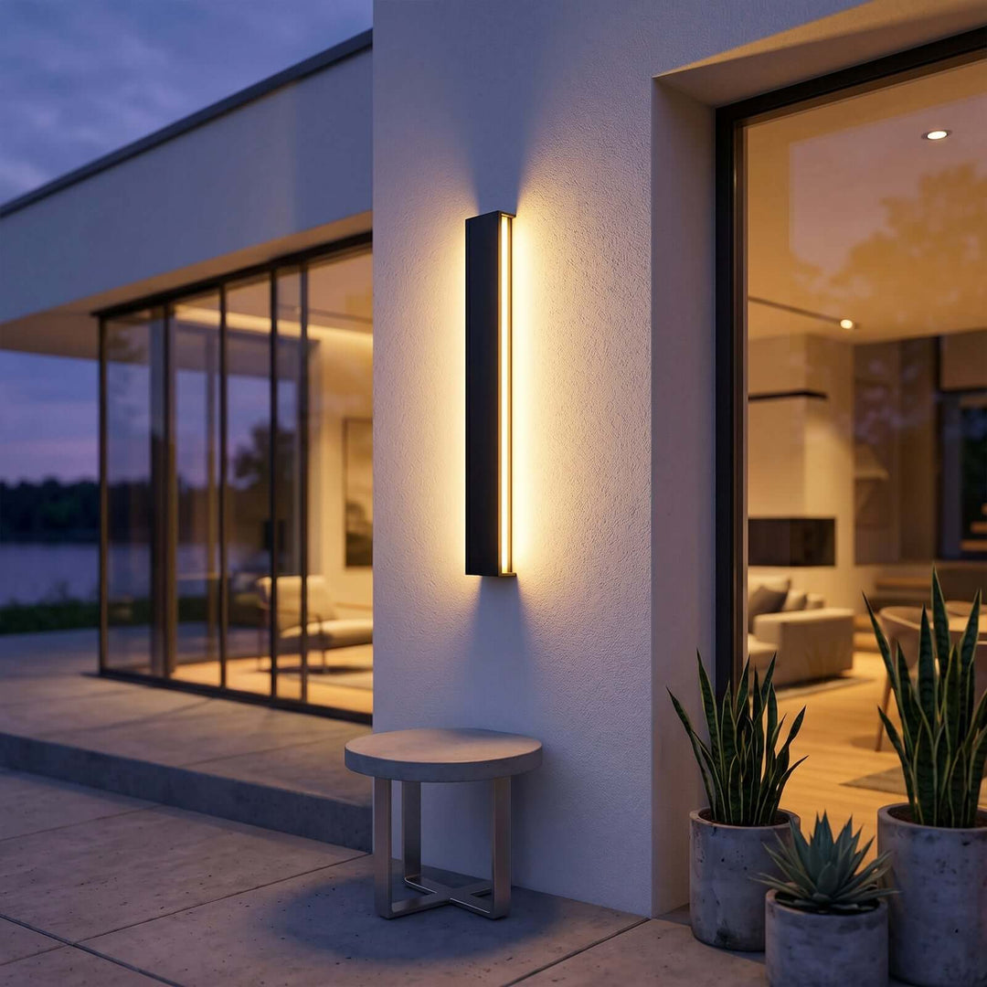 Lunvex Wall Light - Minimalist Geometric Outdoor Strip Light