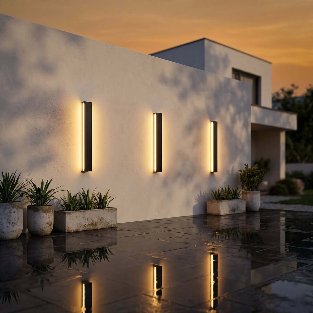 Lunvex Wall Light - Minimalist Geometric Outdoor Strip Light