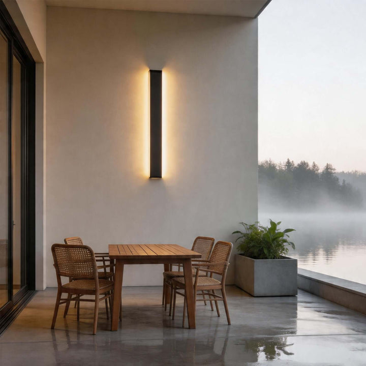 Lunvex Wall Light - Minimalist Geometric Outdoor Strip Light