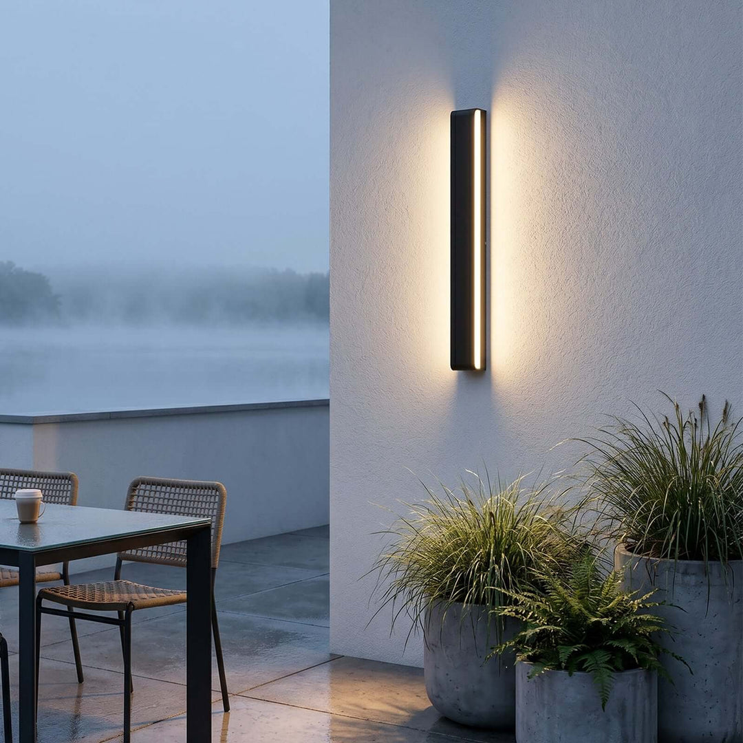 Lunvex Wall Light - Minimalist Geometric Outdoor Strip Light