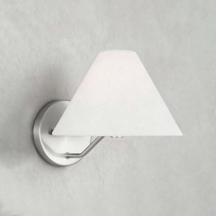 Lurean Wall Lamp – Vintage Simple Brass Fabric Aisle Lamp