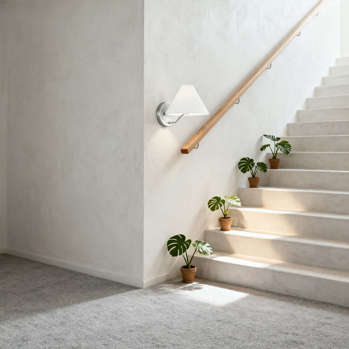 Lurean Wall Lamp – Vintage Simple Brass Fabric Aisle Lamp