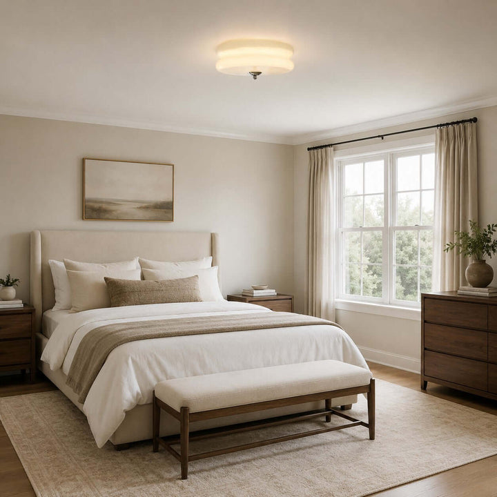 Lurien Ceiling Light – Minimalist LED Glass Ceiling Lamp | Vinlighting