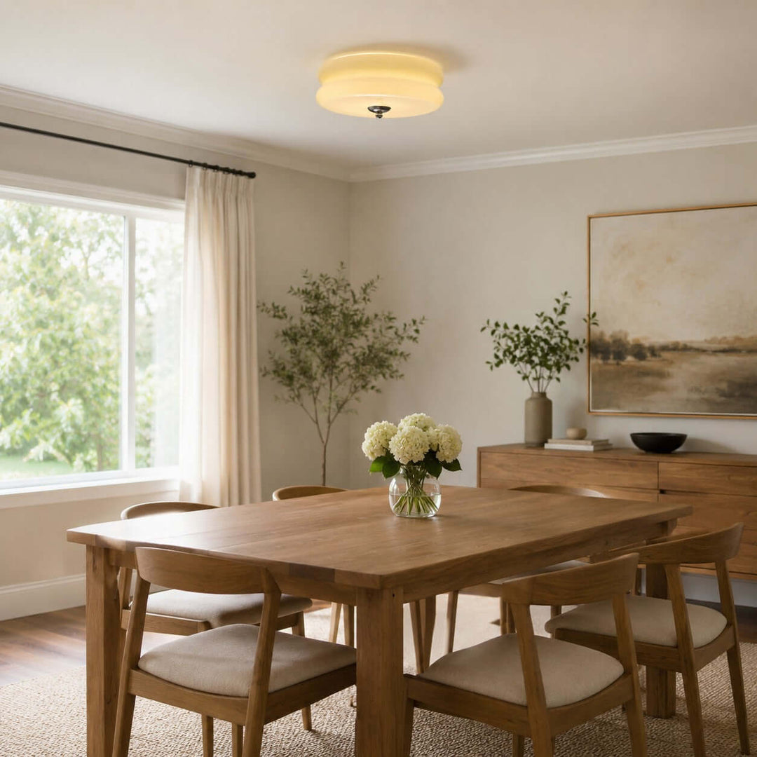 Lurien Ceiling Light – Minimalist LED Glass Ceiling Lamp | Vinlighting