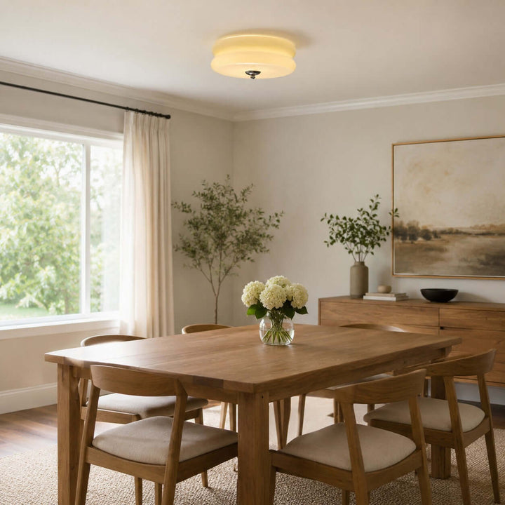 Lurien Ceiling Light – Minimalist LED Glass Ceiling Lamp | Vinlighting