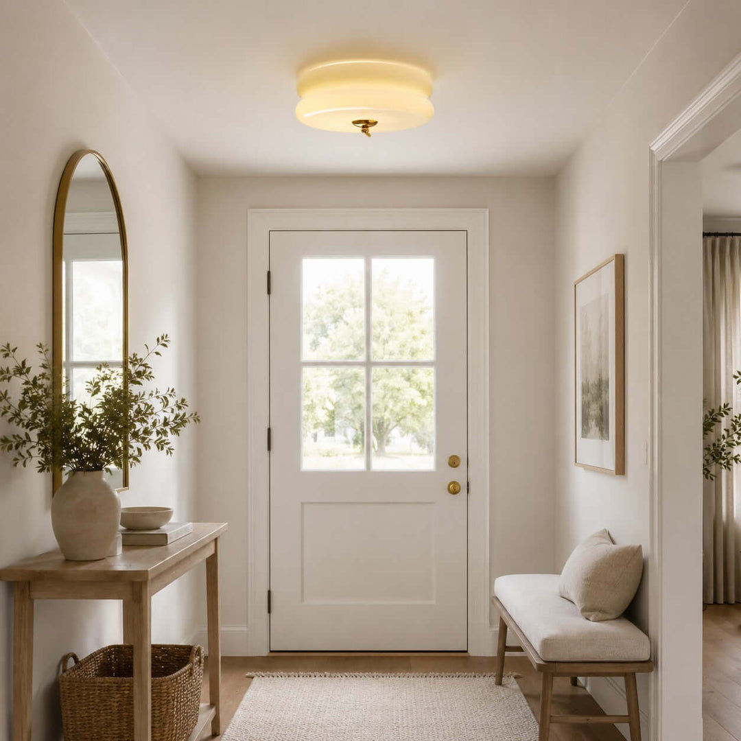 Lurien Ceiling Light – Minimalist LED Glass Ceiling Lamp | Vinlighting