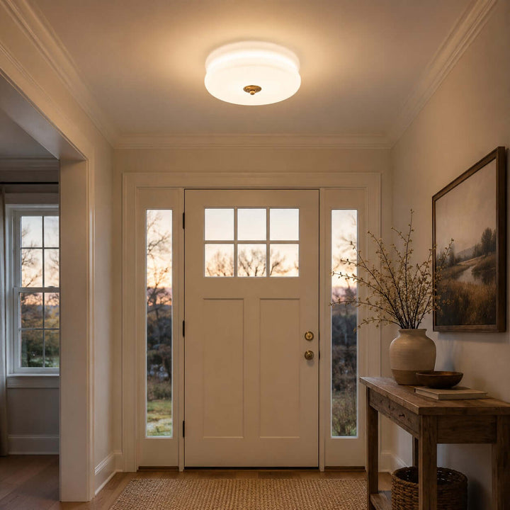 Lurien Ceiling Light – Minimalist LED Glass Ceiling Lamp | Vinlighting