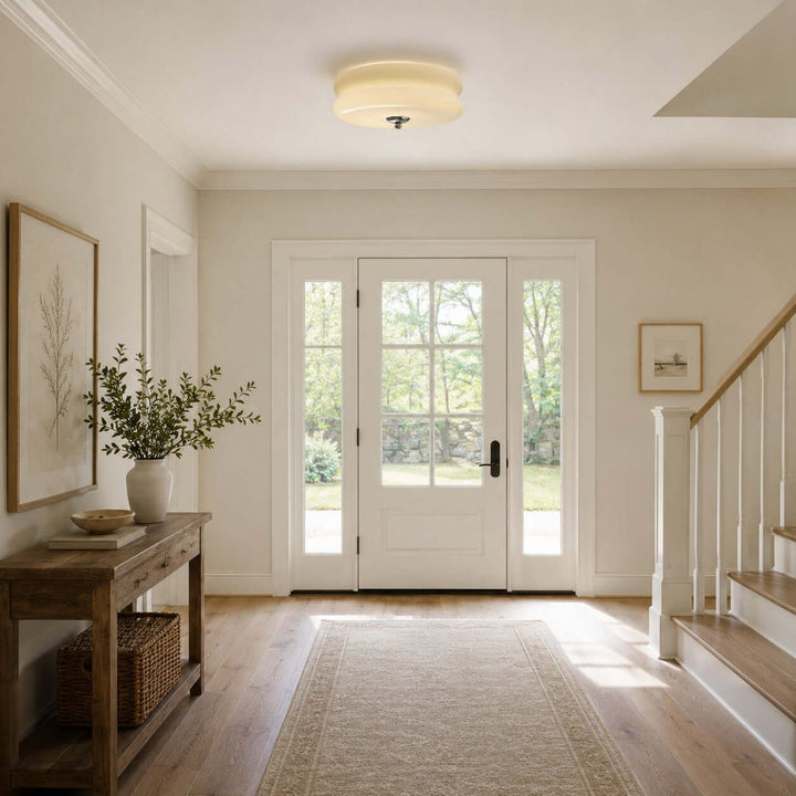 Lurien Ceiling Light – Minimalist LED Glass Ceiling Lamp | Vinlighting