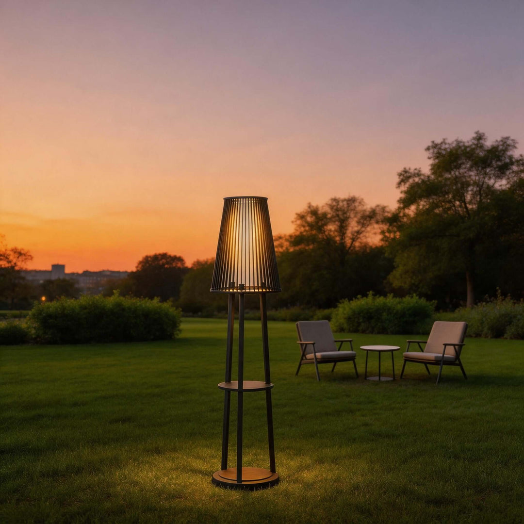 Lurnia Floor Lamp - American Minimalist LED Patio Light