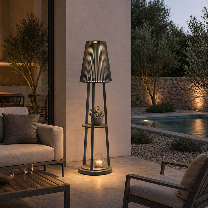 Lurnia Floor Lamp - American Minimalist LED Patio Light