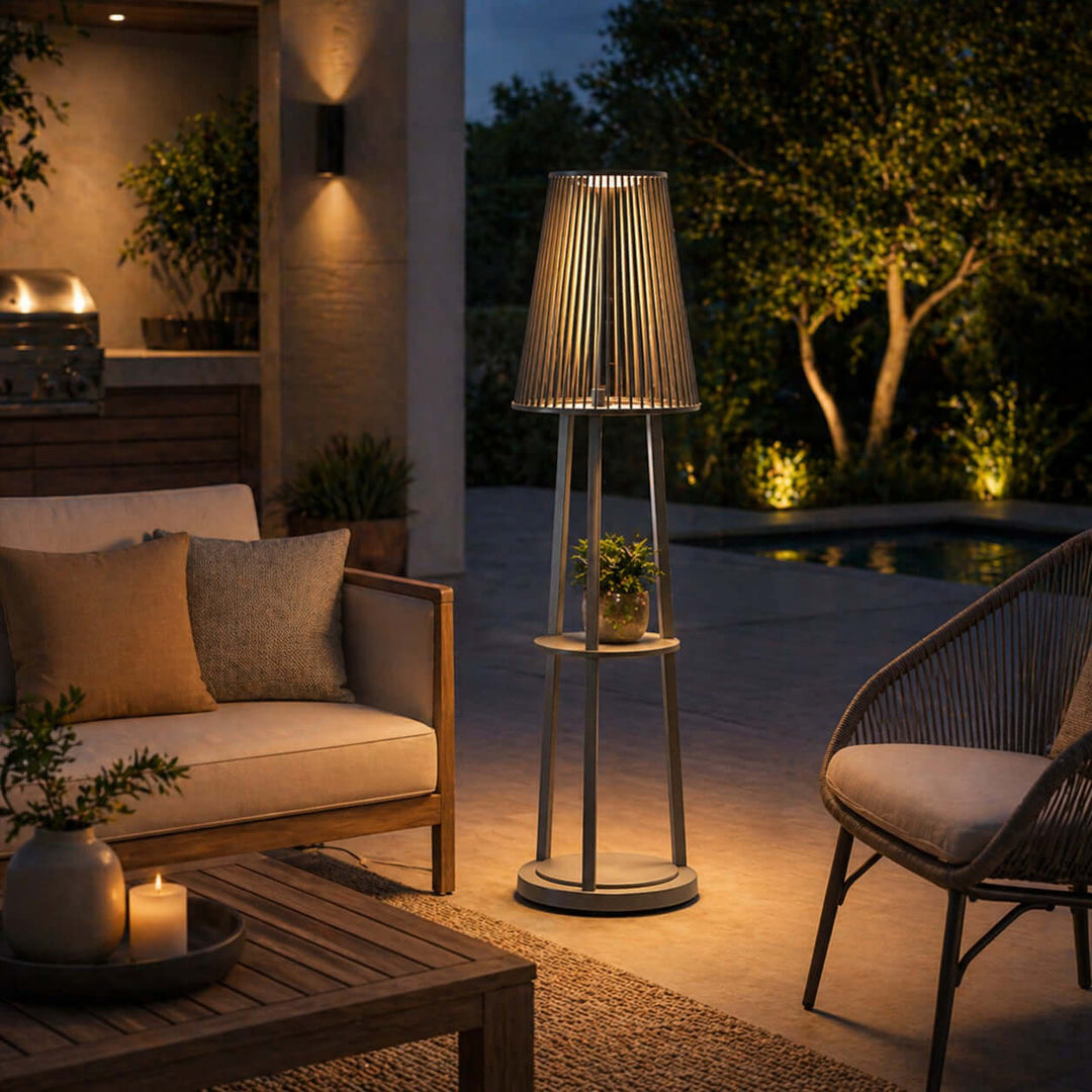 Lurnia Floor Lamp - American Minimalist LED Patio Light
