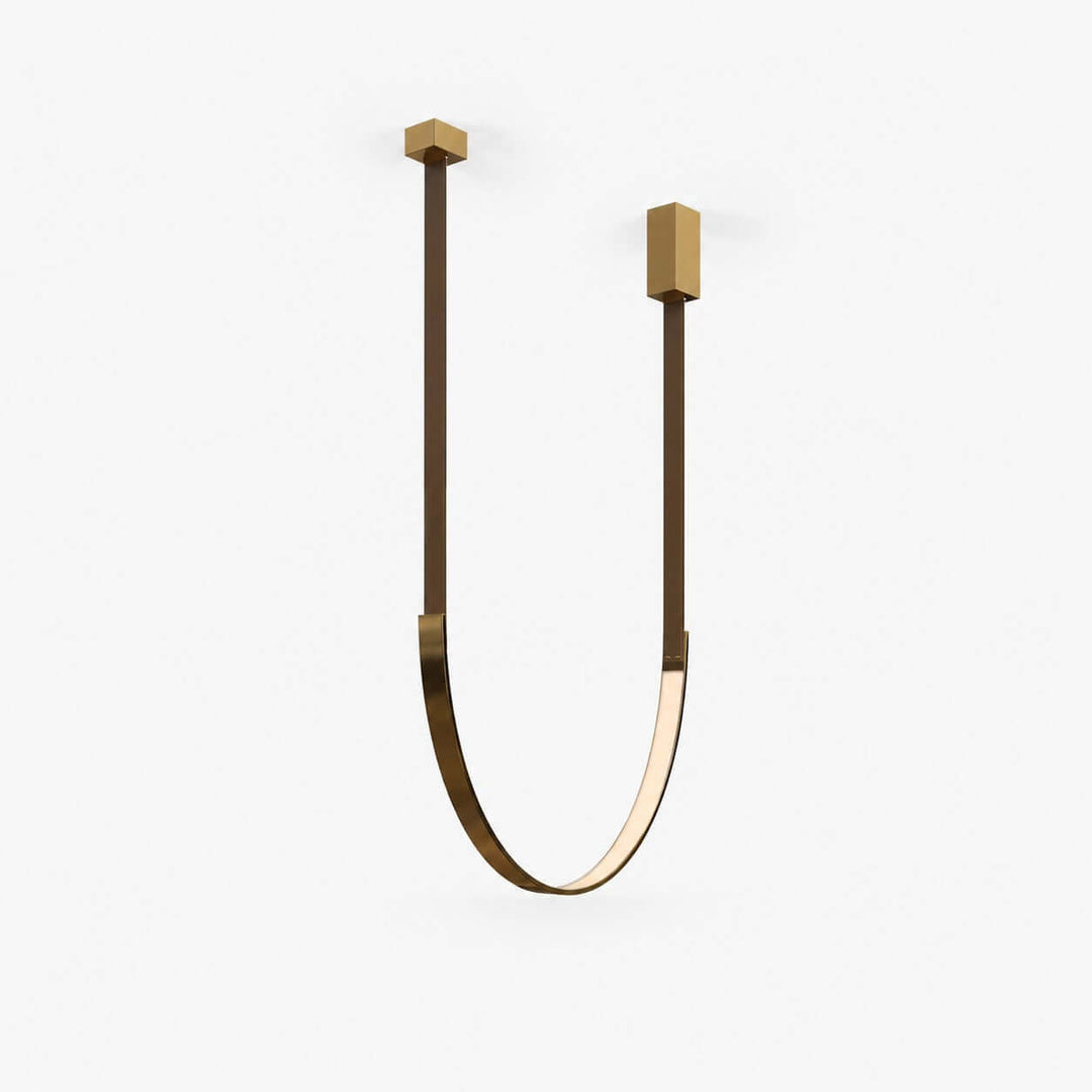 Lusso Pendant Light | U-Shaped Modern Leather Island Light | Vinlighting