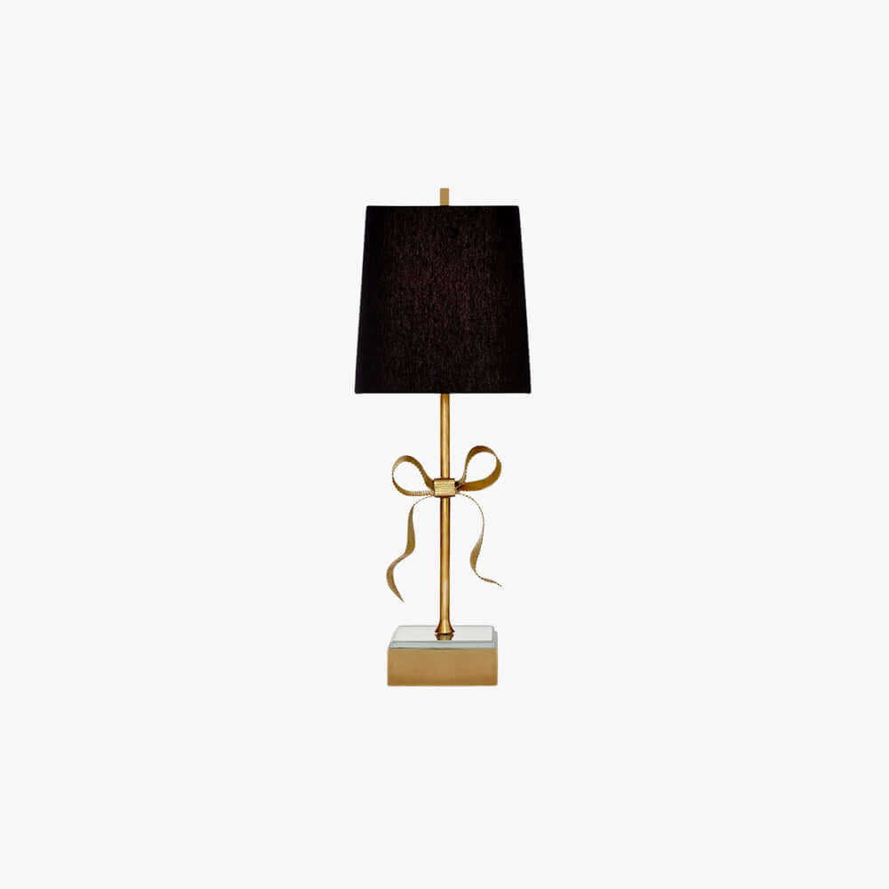 Luvano Table Lamp - French Creative Bow Fabric Reading Lamp