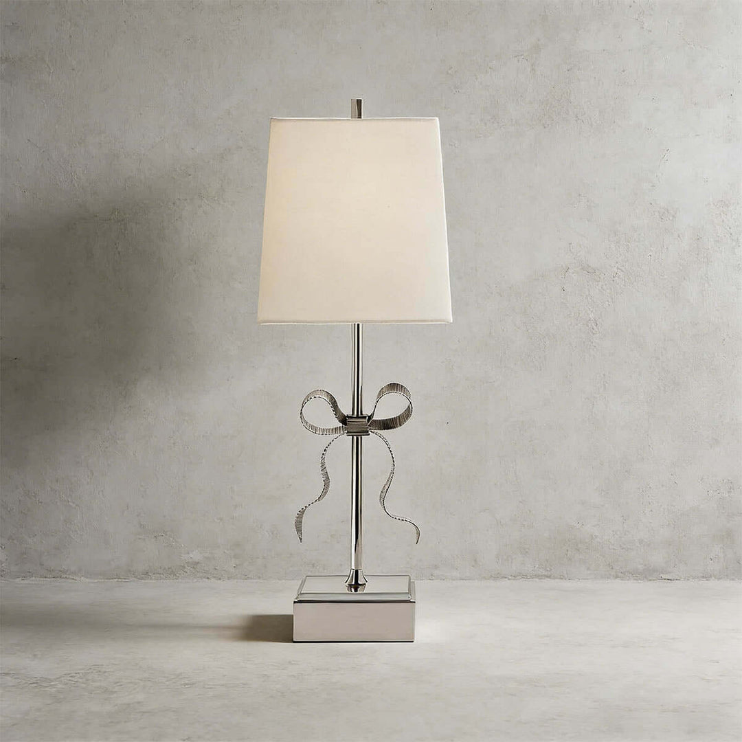 Luvano Table Lamp - French Creative Bow Fabric Reading Lamp