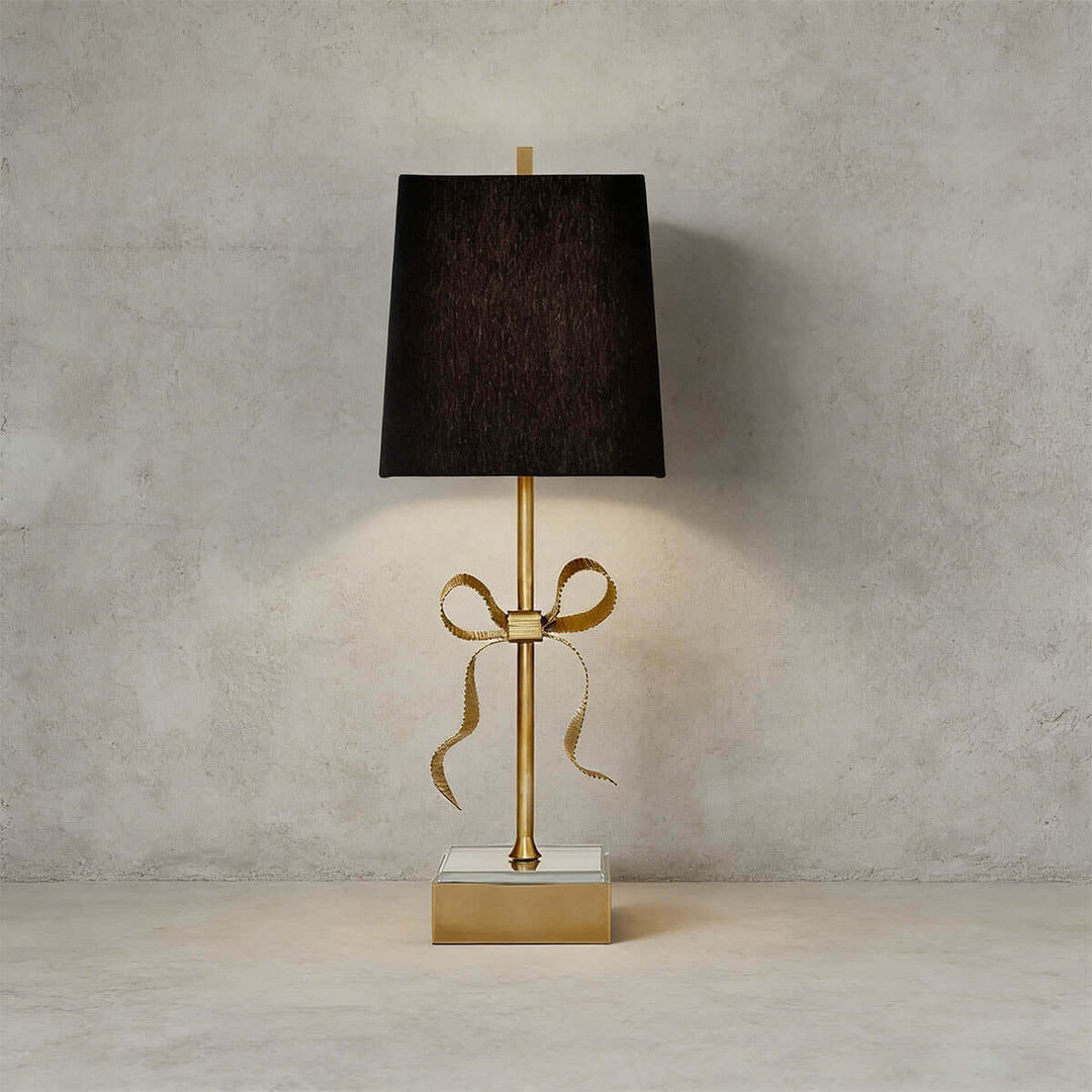 Luvano Table Lamp - French Creative Bow Fabric Reading Lamp
