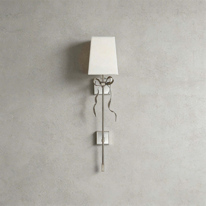 Luvano Wall Light - French Creative Bow Fabric Bedside Lamp