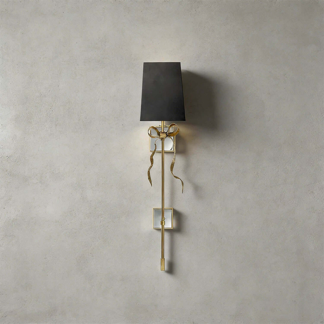 Luvano Wall Light - French Creative Bow Fabric Bedside Lamp
