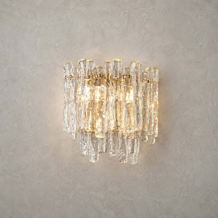 Luvira Wall Sconce - French Style Glass Wall Sconce for Wall