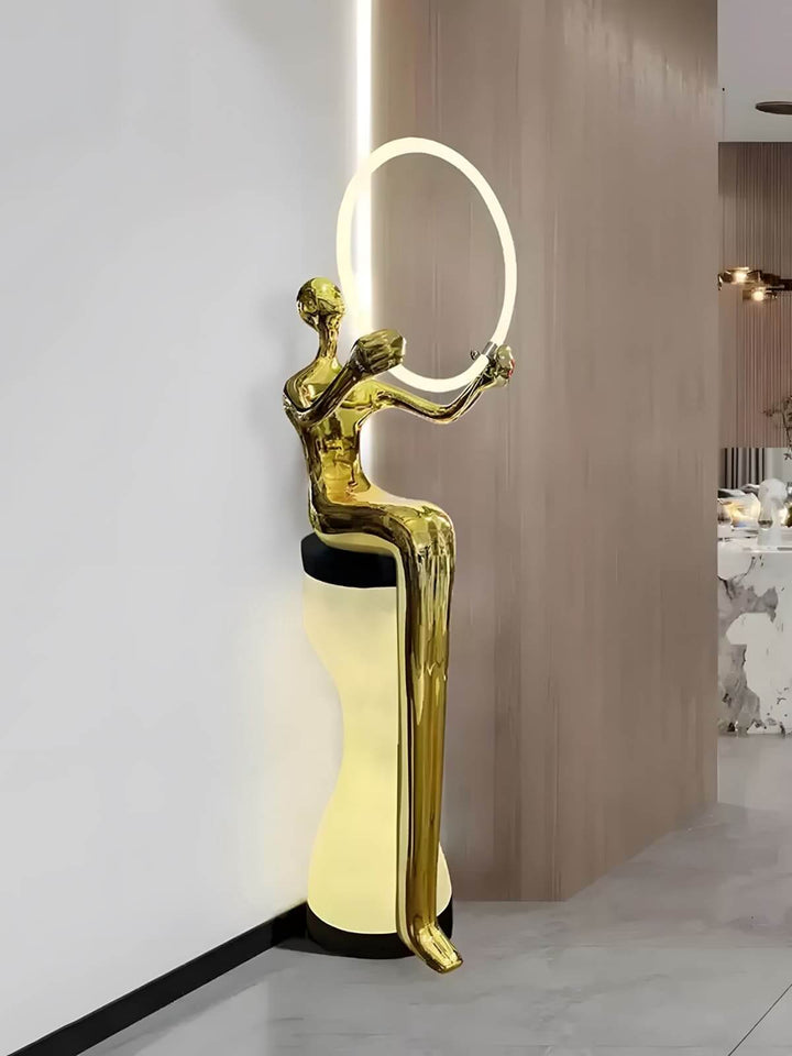 Luvoka Sculpture Floor Lamp – Living Room Art Decorative