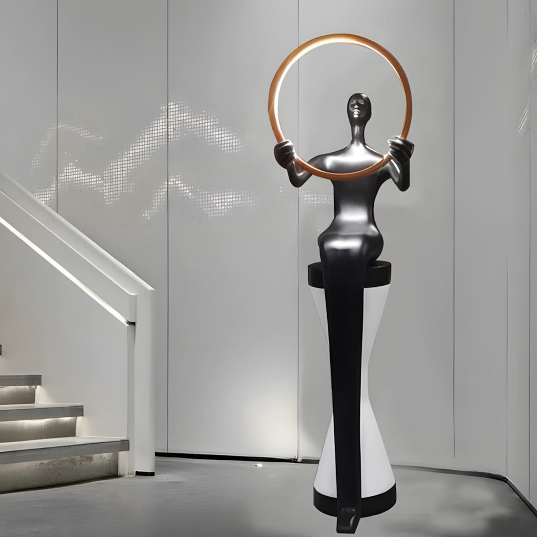 Luvoka Sculpture Floor Lamp – Living Room Art Decorative