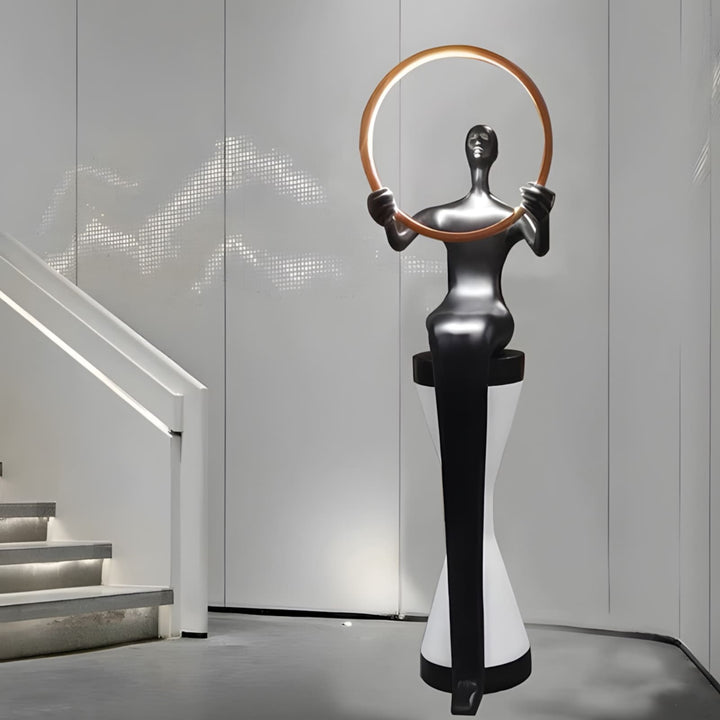 Luvoka Sculpture Floor Lamp – Living Room Art Decorative