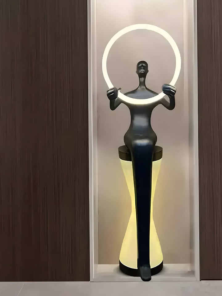 Luvoka Sculpture Floor Lamp – Living Room Art Decorative
