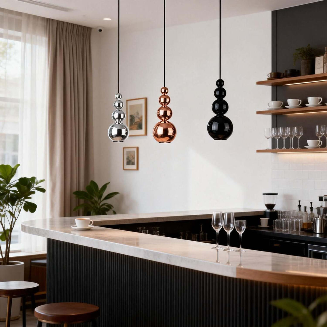 Luwiro Pendant Light - American Simple Creative Bedside Pendant Light