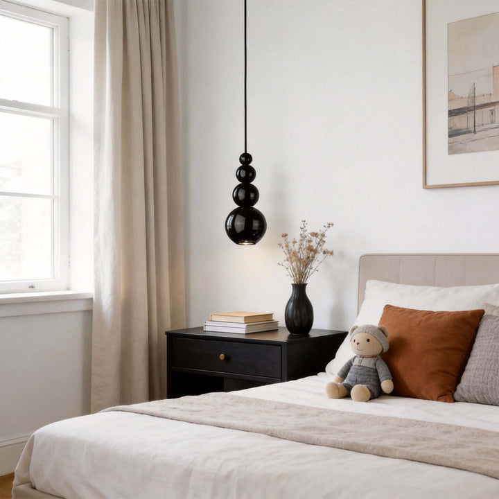 Luwiro Pendant Light - American Simple Creative Bedside Pendant Light
