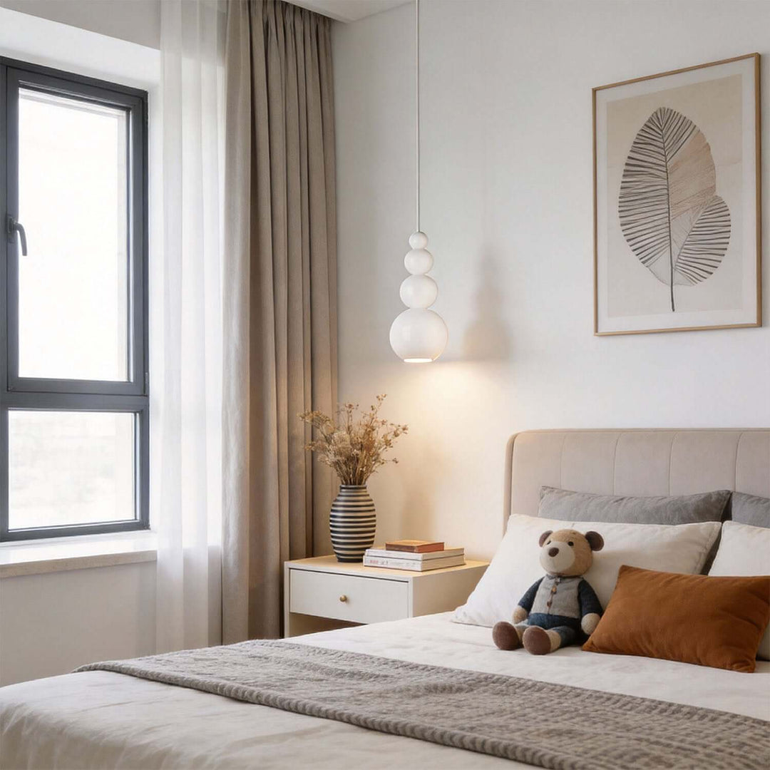 Luwiro Pendant Light - American Simple Creative Bedside Pendant Light