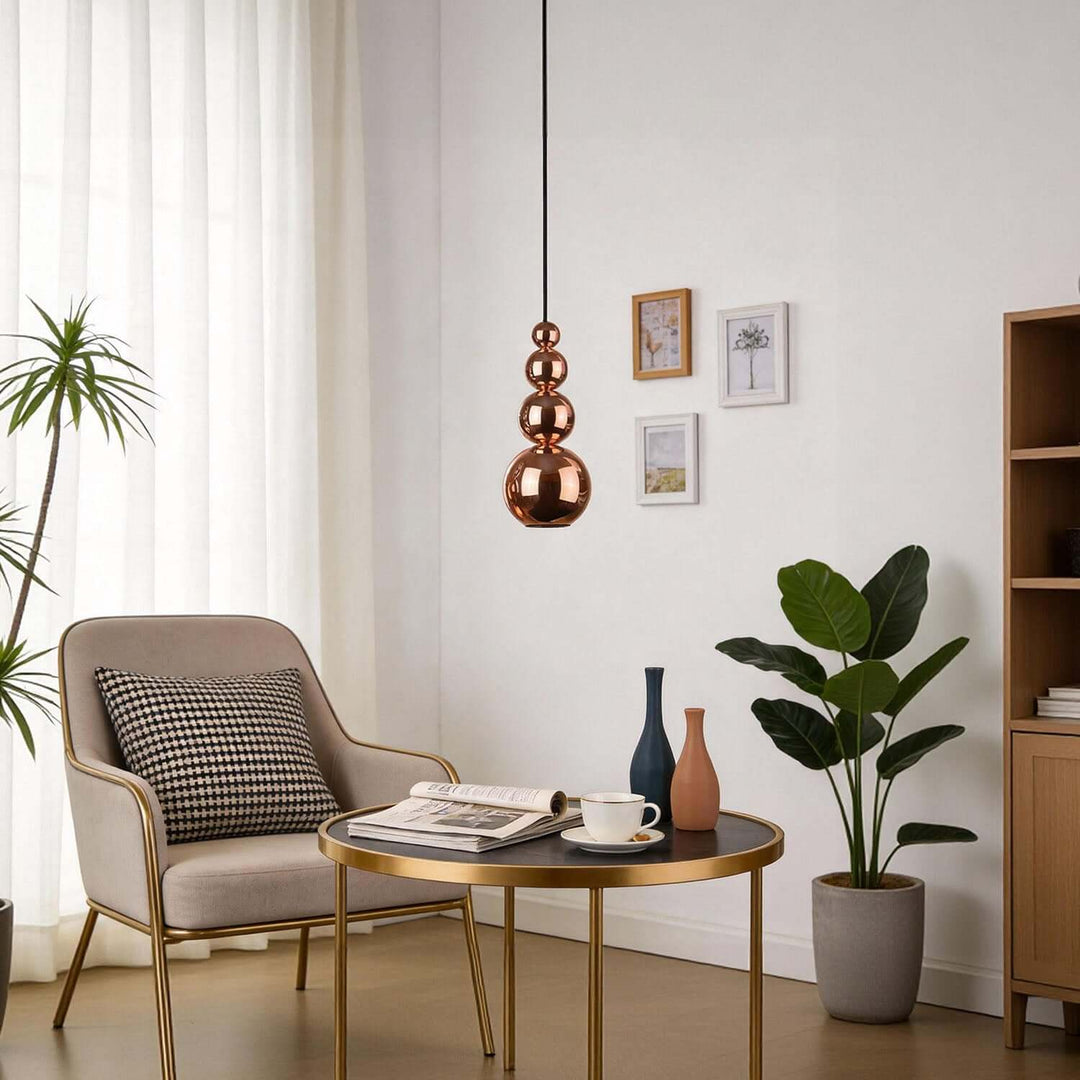 Luwiro Pendant Light - American Simple Creative Bedside Pendant Light