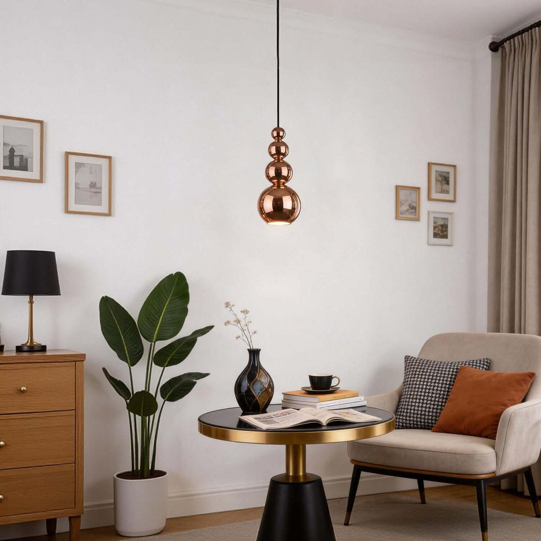 Luwiro Pendant Light - American Simple Creative Bedside Pendant Light