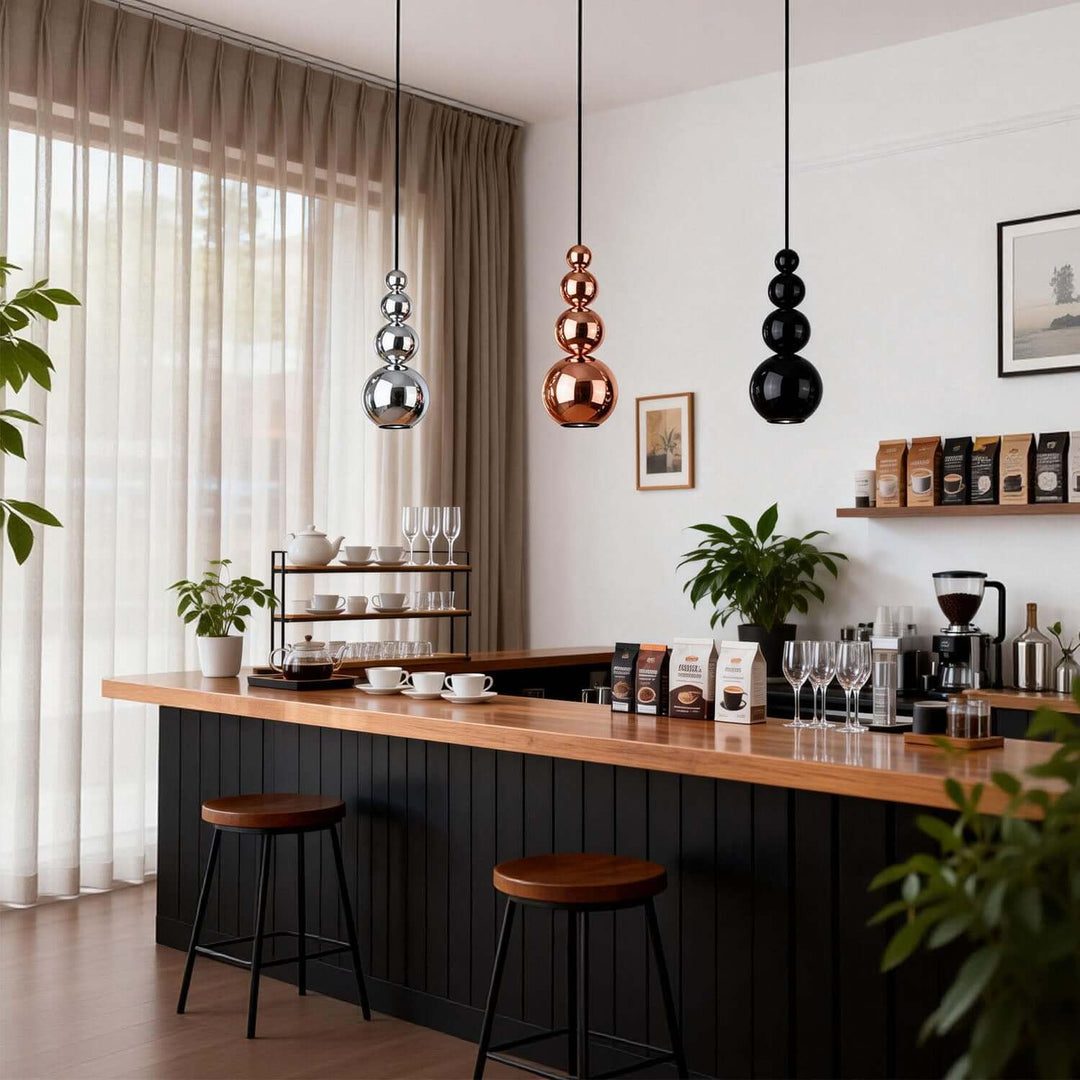 Luwiro Pendant Light - American Simple Creative Bedside Pendant Light