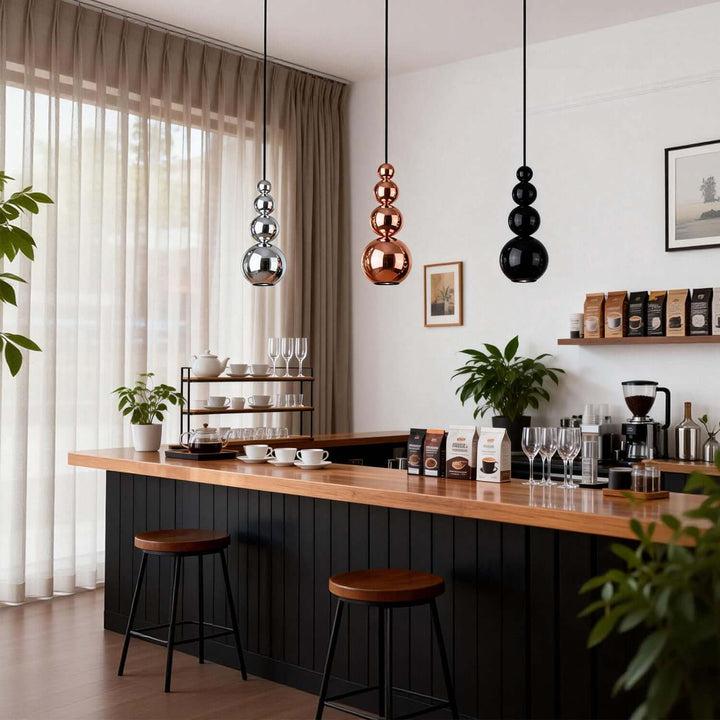 Luwiro Pendant Light - American Simple Creative Bedside Pendant Light