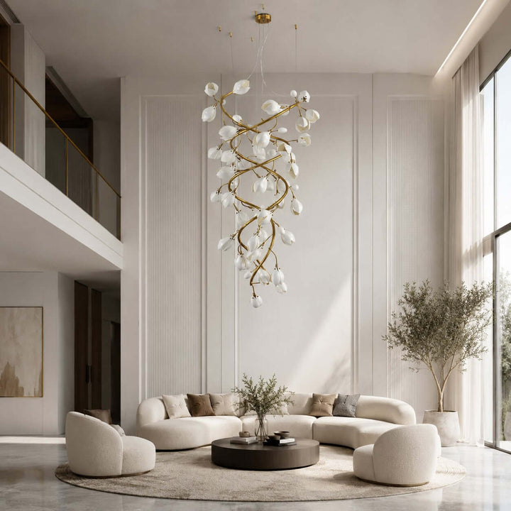 Magnolia Stairs Chandelier