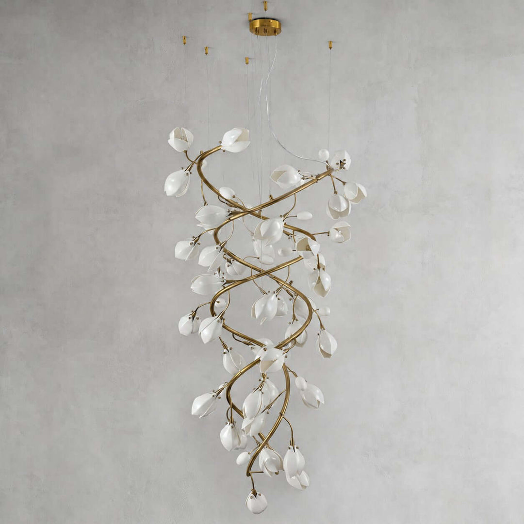 Magnolia Stairs Chandelier