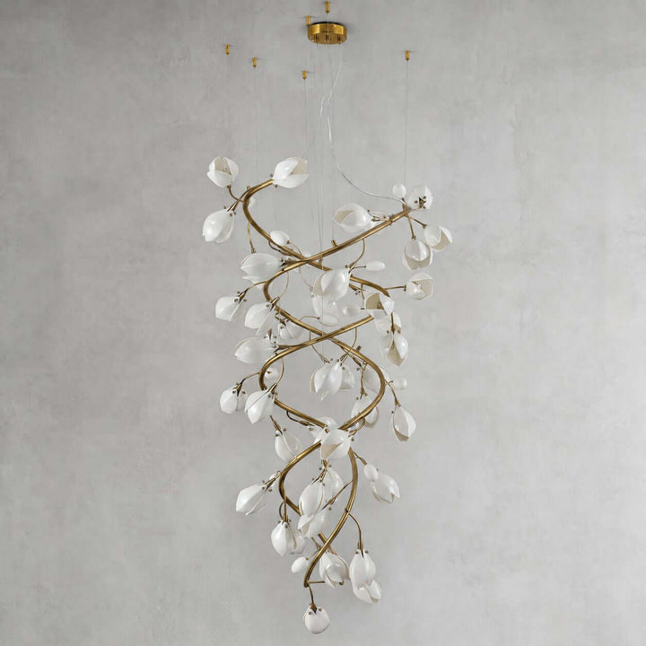 Magnolia Stairs Chandelier