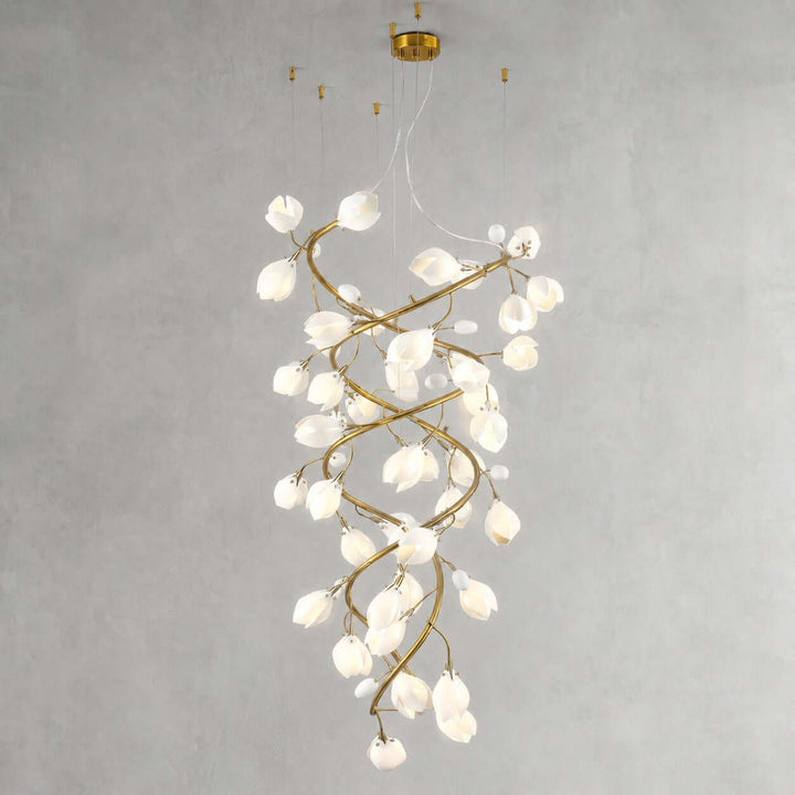 Magnolia Stairs Chandelier