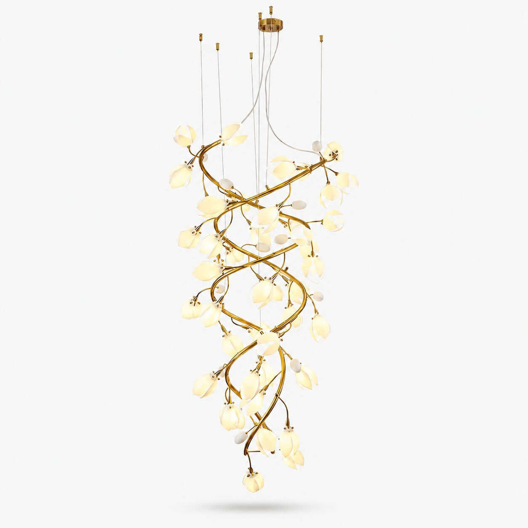 Magnolia Stairs Chandelier