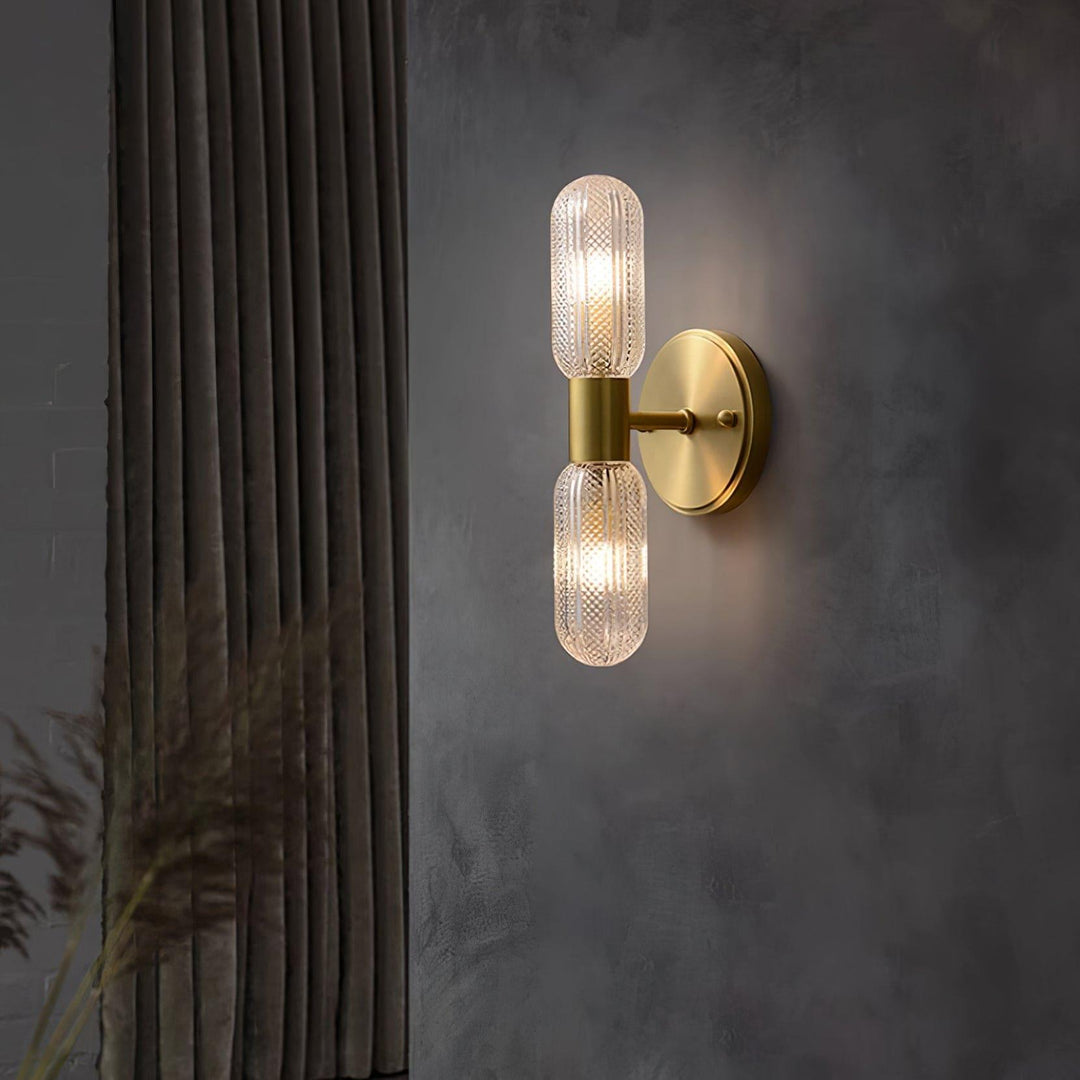 Mallory Wall Lamp - Mid Century Glass Sconce | Vinlighting | Vinlighting