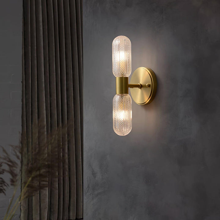 Mallory Wall Lamp - Mid Century Glass Sconce | Vinlighting | Vinlighting