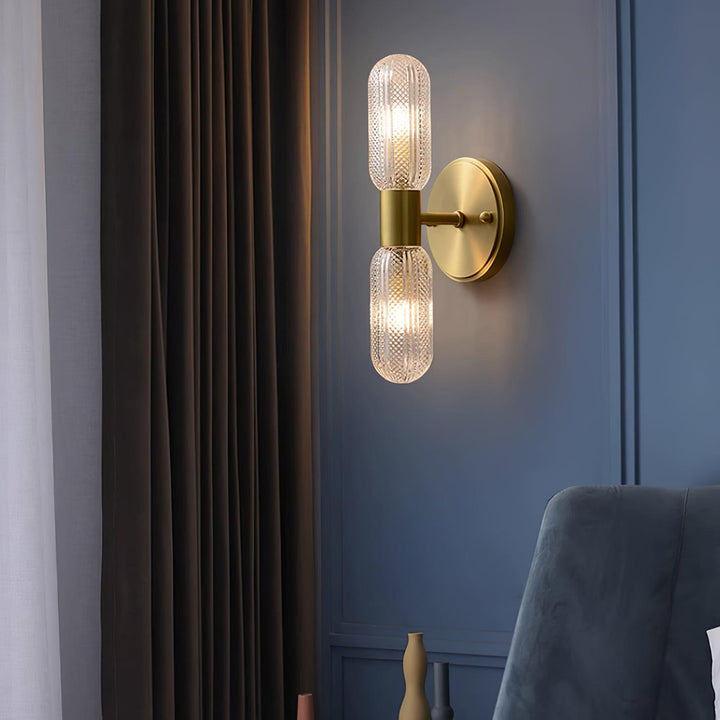 Mallory Wall Lamp - Mid Century Glass Sconce | Vinlighting | Vinlighting