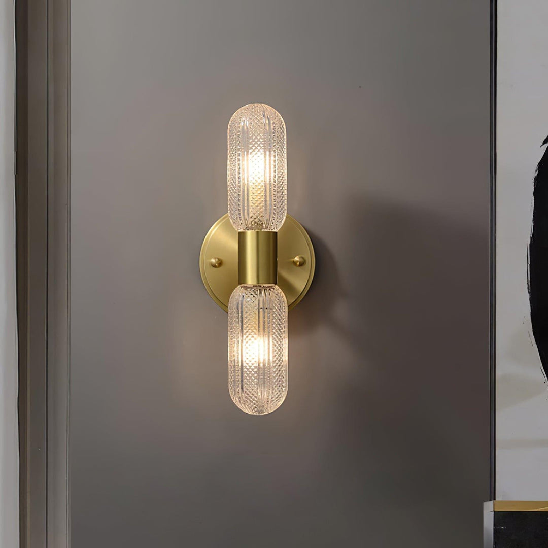 Mallory Wall Lamp - Mid Century Glass Sconce | Vinlighting | Vinlighting