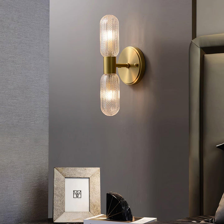 Mallory Wall Lamp - Mid Century Glass Sconce | Vinlighting | Vinlighting