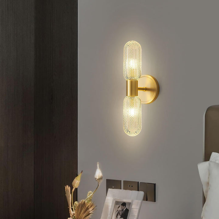Mallory Wall Lamp - Mid Century Glass Sconce | Vinlighting | Vinlighting